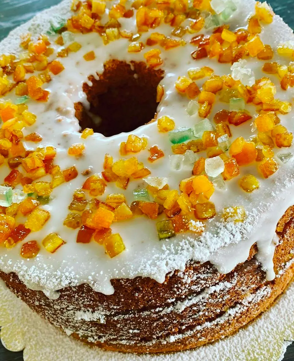 Chiffon Cake con canditi