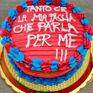 torta di laurea stile ugly cake