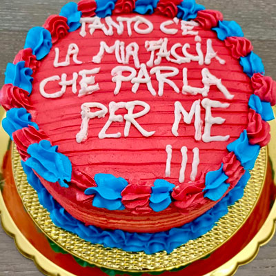Torta Ugly Cake di laurea
