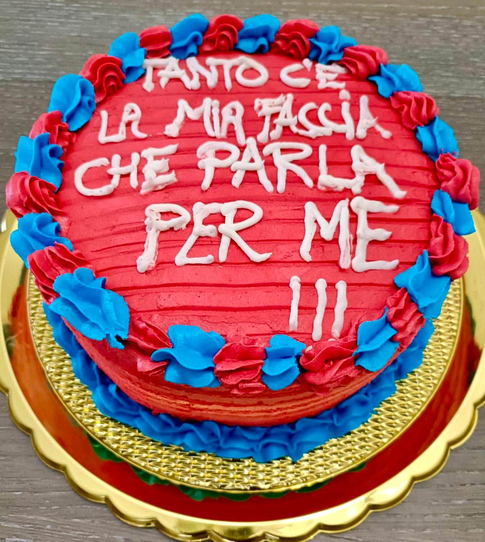 torta di laurea stile ugly cake